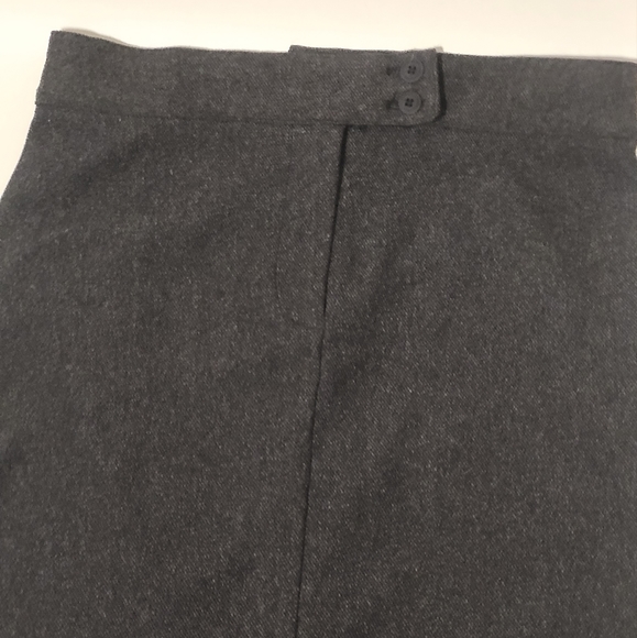 Vintage Creation Riccardo Forte grey tweed maxi skirt US XS/S 80s 90s - Picture 5 of 13